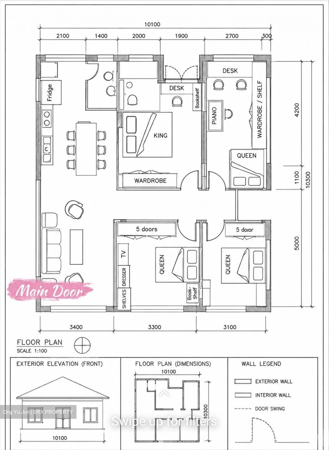 Blk 667 Eunos Damai Ville (Bedok), HDB 5 Rooms #560473311